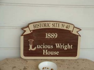 Historic Lucious Wright House